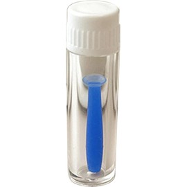 Dwuww Blue Convenient Soft Silicone Contact Lens Tool Plunger Remover for Soft and Hard Lenses Multipurpose Accessory Soft Contact Lens Helper Tool Contact Lens Care Hard Contact Lens Care Products