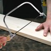 NUOBESTY 1 Set Coping Saw for Woodworking, Wooden Handle Hand