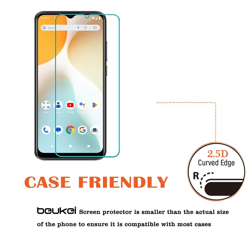 beukei (3 Pack Designed for BLU G35 (2025) Screen Protector