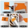 YIKIADA Orange Color Label Roll Label Stickers 2.0 x 3.0