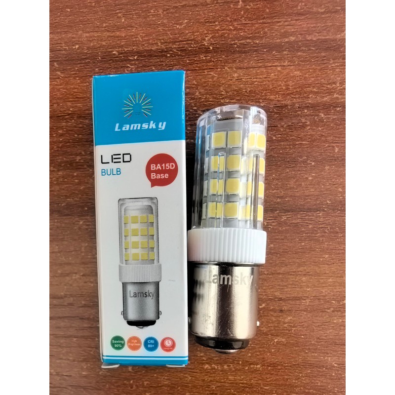 Lamsky (4-Pack) BA15D LED Double Contact Bayonet Base Sewing Machine