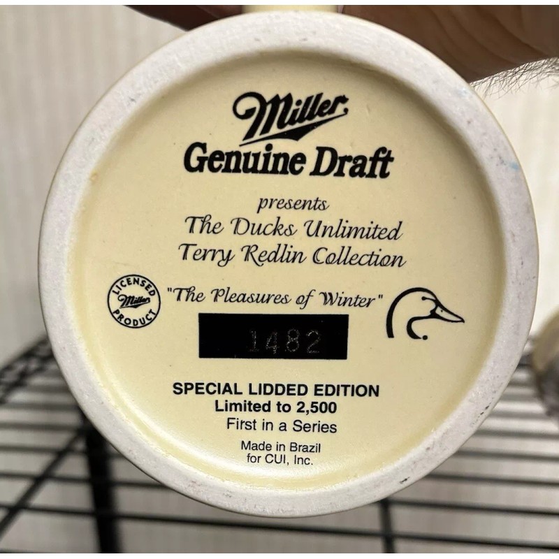 Miller 1995 1996 1997 Terry Redlin Series Miller Beer Steins