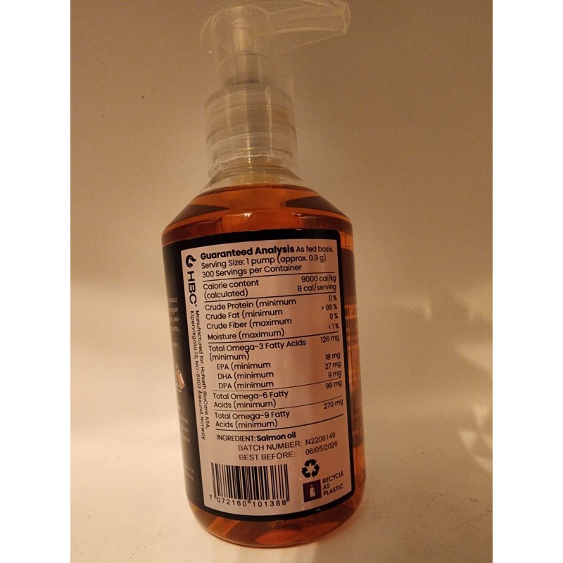 Brilliant 300ml Brilliant Salmon Oil For Dogs, Cats & Pets