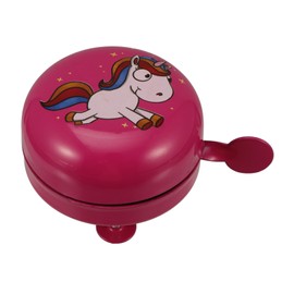WHAMVOX Unicorn Printed Scooter Bell Kids Bike Bell Streamers Lovely Metal Craft Unique Design