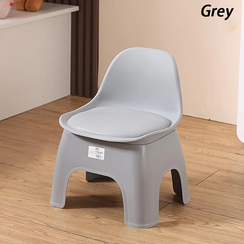 Stackable Plastic Stool for Kids and Home Use – Lightweight