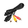 WICAREYO 6ft AV TV Video AV Cable for Gamecube SNES