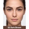 Erinde Lpiz Lquido para Cejas, Resistente al Agua, F203dark Brown