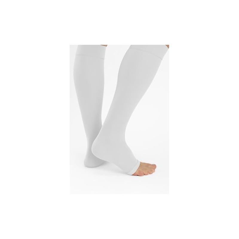 Relaxsan Relaxsan Antiembolism M1350A (2 Pairs - White, M) Open-toe