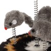 Cat Spring Mouse Toy Scratch Resistant Boredom Relief Interactive Kitten