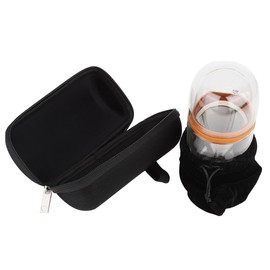 Portable Travel Coffee Maker Stainless Steel Anti Rust Durable Filter Drainer (Brown)