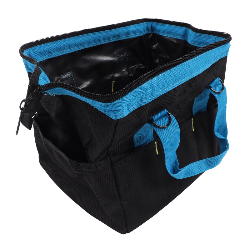 Tool Bag Wide Mouth Large Capacity Waterproof Handbag Oxford Cloth