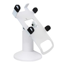 Discount Credit Card Supply DCCStands Dejavoo Z3 / Z6 Low Profile Swivel and Tilt Stand, Screw-in and Adhesive (White) - Fits Dejavoo Z6 HW # v1.3