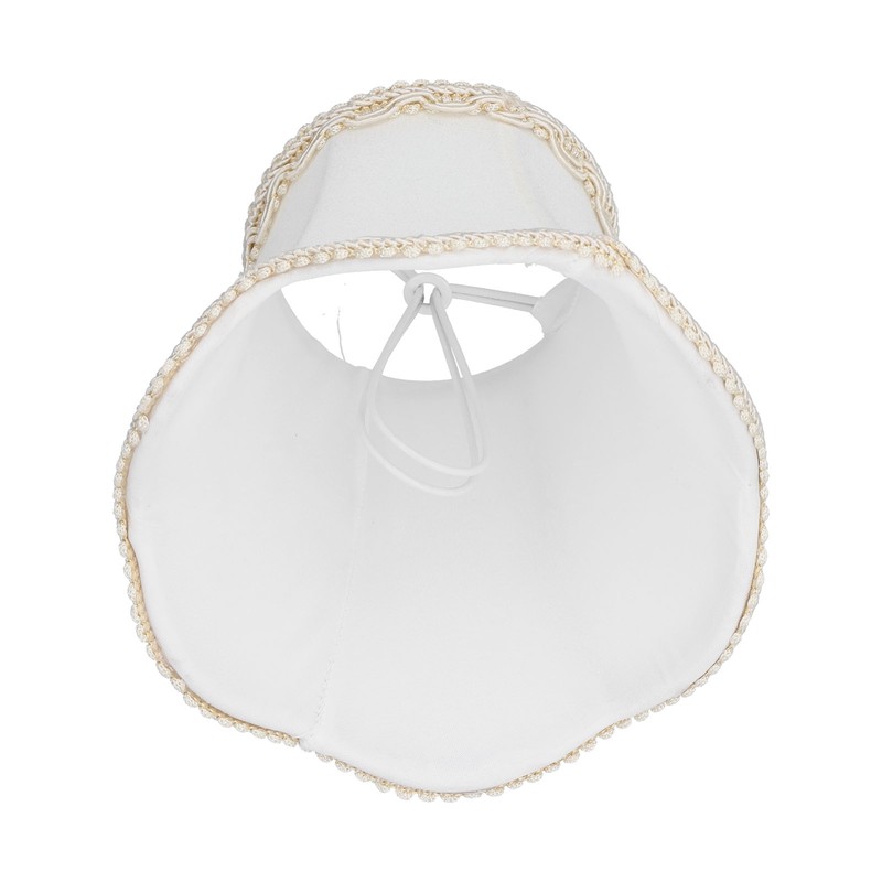 3Pcs Fabric Lamp Shade E14 Clip On Wall Lamp Candle