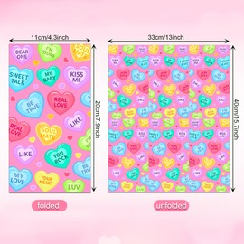 120Pcs Loving Heart Theme Napkins Paper Heart Disposable Paper Napkins Heart Pink Luncheon Napkins Hand Towels for Spring Lunch Dinner Kitchen Bathroom Holiday Dinner Party Table Decor 6