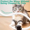 UOMTFAI Cord Protector from Cats Dogs 25ft 1/2 Inch, Flexible