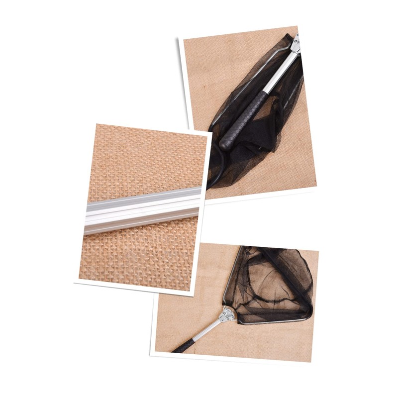 ARROWWAY Folding Net Folding Type Small Barbecue Fishing Net Lightweight