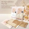 Jaasuee 8-Pack HD Wig Caps - Invisible, Sheer, Ultra-Thin Stretchy