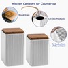Jueison Ceramic Storage Jars Modern Elegant Highly Polished Airtight Storage