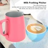 Milk Frothing Pitcher Stainless Steel 380ml Pointed Spout Milk Froth