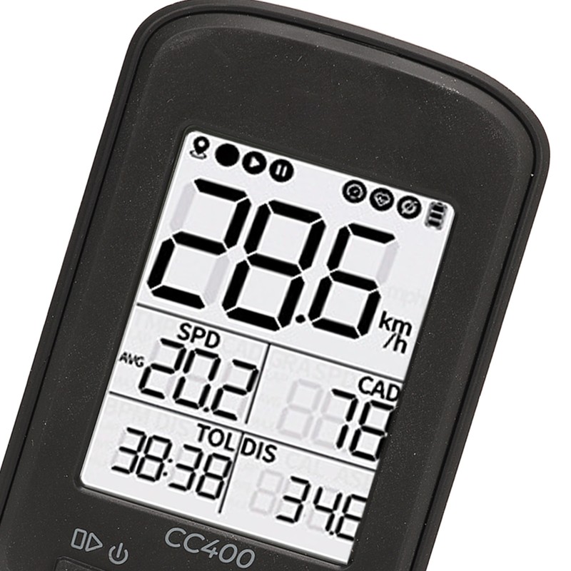 CC400 GPS Bike Computer Wireless Waterproof Bicycle Speedometer Odometer Cycling