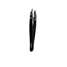 Vitry Tweezers Ceramic Bias Tip Black