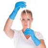 FRANZ MENSCH Hygostar Super High Risk Chemical Protection Gloves, Nitrile,