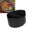 6QT Silicone Slow Cooker Liners Resuable Leakproof 2 in 1
