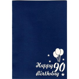 Favour Pop Up® - NEW - Romantic 90th Birthday Card A Filigree Artwork in Perfect 3D Look XP090