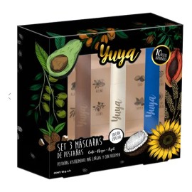 Set De 3 Máscaras De Pestañas 10 Aceites Naturales Yuya                                                                                               