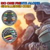WinnerWhy 20 Pcs No One Fights Alone Challenge Coin First