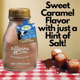 Silly Cow Farm Caramel & Sea Salt Hot Chocolate 16.9oz