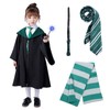 Formemory Halloween Costume, Complete Halloween Cosplay Costume, Robe, Necktie, Scarf,