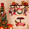 Christmas Stocking Holders for Mantel, Stocking Hangers Set Mantle Hooks