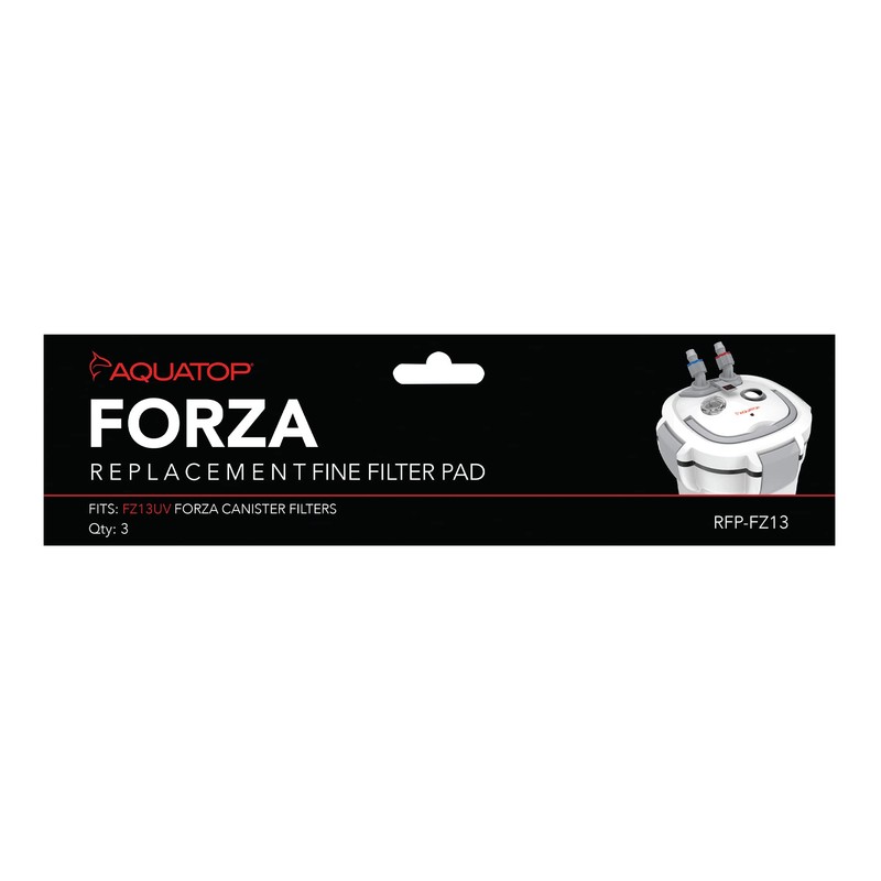 Aquatop Replacement White Filter Pads, 3 Pack – Fits Forza