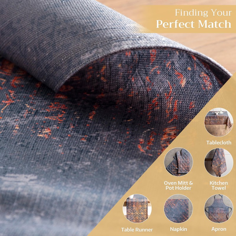 Maison d' Hermine Placemats Set of 4 Reusable 100% Cotton