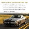 JDMON Front Bumper Lip Splitter Protector Compatible with Dodge Challenger