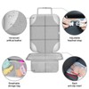 Meolsaek Car Seat Protector, 600d Fabric Waterproof Car Seat Cover