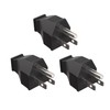 3 Prong Electric Plug Replacement Extension Cord Ends 125V 15A