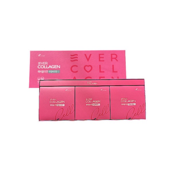 Ever Collagen Time Biotin Cell 60 sachets, 3 packs, 6