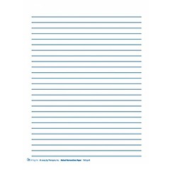 Raised Line Paper NarrowLines Paper (125 Sheets)