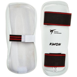 KWON Evolution Shin Pad Wtf White white Size:M