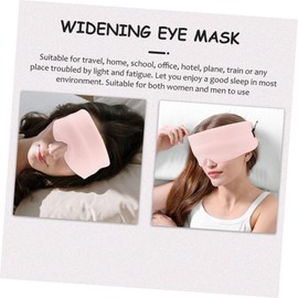 COLLBATH Men's and Women's Sleep Mask Full Blackout Eye Cover Adjustable Straps Comfortable for Night Sleep