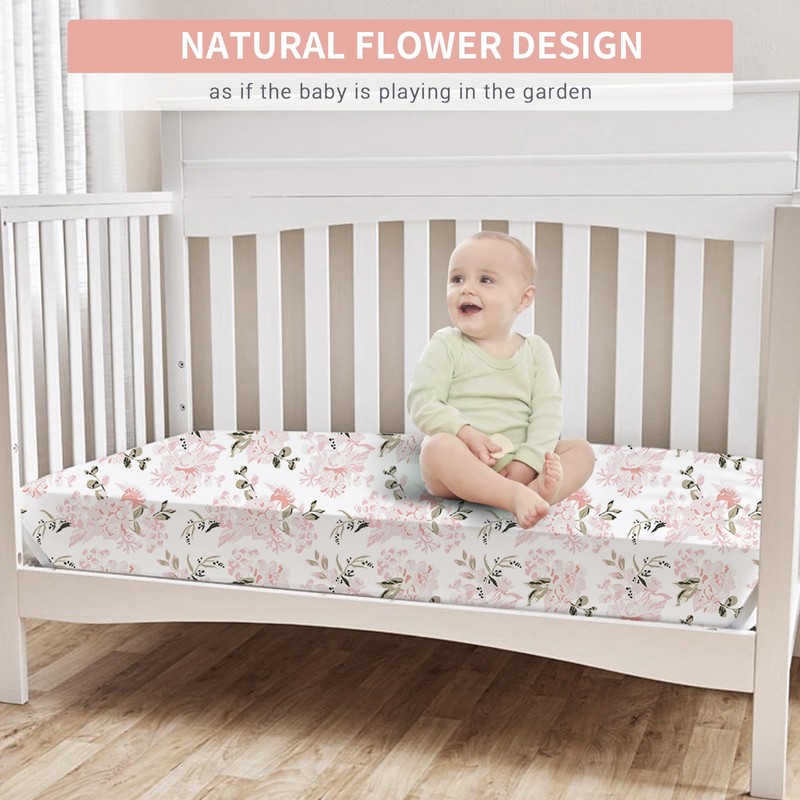 Bimocosy 3 Pack Cot Sheets,100% Microfiber- Breathable, 120 x 60cm