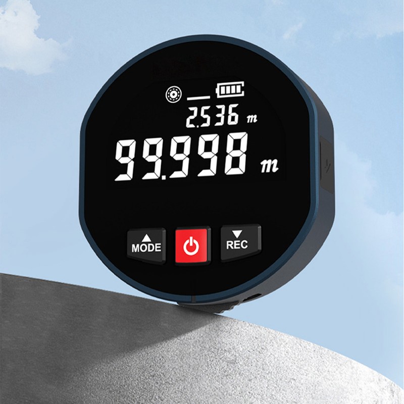 Distance Measure Infrared Distance Meter Digital Display Roller Measuring Tool