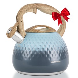 Tea Kettle, Loud Whistle Tea Kettles for Stovetop,Food Grade Stainless Steel Tea kettles for Stove Top with Anti-hot Ergonomic Handlefor Tea, Coffee, Milk,2.5QT