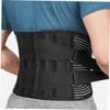 IWOWHERO Breathable Back Brace for Fitness Widen Lower Back Support