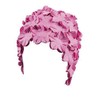 Beco Rubber Petal Cap Swimming Cap, Unisex, Gummi-Blütenhaube, pink, One