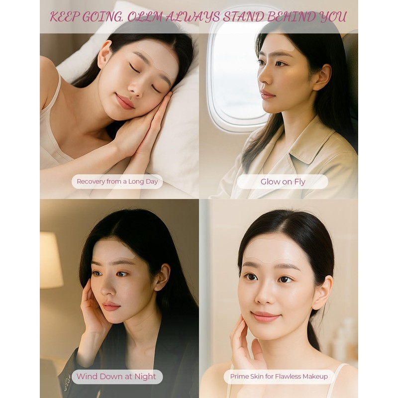 Forehead Facial Anti Wrinkle Patches: Soften Gentle Forehead Age 25-35