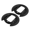 labwork 1 Pair Rear Brake Dust Shield Replacement for Wrangler