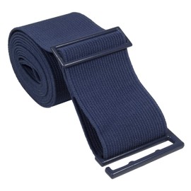 Gelante Lady Invisible Belt - Web Canvas Elastic Adjustable Skinny No Show Belt-2051-Navy (0-14)